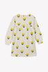 Heart Print Jersey Dress