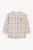 Baby Plaid Mandarin Shirt- Ocre