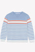 Striped Sweater - Blue Gris