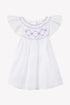 Smocked Trim Baby Dress