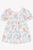 Floral Print Eyelet Dress