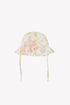 Floral Linen Sunhat