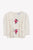 Knit Sweater with Floral Embroidery