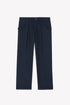 Wool Dress Trouser- Navy