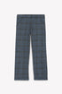 Plaid Wool Trousers