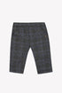 Plaid Dress Trouser - Grey