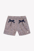 Tweed Shorts with Bow Motif