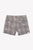 Rose Embroidered Plaid Shorts