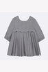Classic Wool Pleated Dress