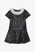 Ceremony Tweed Dress with Sequin Detail