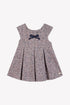 Tweed Jumper with Bow Motif