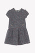 Tweed Dress with Pocket - Grey