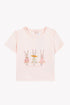 Rabbits Print Motif Tshirt
