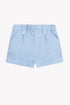 Baby Linen Shorts- Blue Cloud
