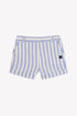 Short with Blue Stripes