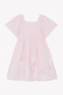 Dress with Embroidered Flowers