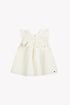 Ceremonie Organza Dress with Ruffle Trim