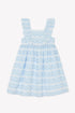 Wave Print Sundress - Blue