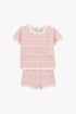 Crochet 2 pce Ensemble - Pink