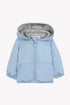 Padded Windbreaker with attached hood