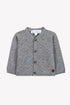 Baby Ceremonie Cable Knit Cardigan - Grey