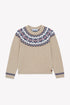 Fair Isle Sweater - Camel