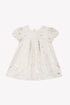 Party Dress with Metallic Star Print Design