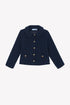 Tweed Blazer with Gold Buttons