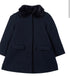 Grosses Pieces Fille Coat - Marine