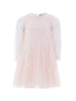 Dappled Sequin Long Sleeve Kids Dress