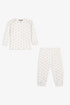 Star print 2 pcs Ensemble - Rose