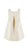 Dress Duchesse With Embroidery Flower - Cream