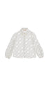 Signature Print Crepe Shirt