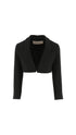 Cropped Tuxedo Blazer