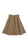 Skirt with Engraved Logo - Camel