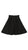 Wool Skirt with Engraved Logo - Black