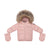 Bella Enfant Fur Down Jacket-Pink