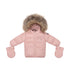 Bella Enfant Fur Down Jacket-Pink