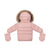 Bella Enfant Fur Down Jacket-Pink
