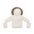 Bella Enfant Fur Down jacket-Off White