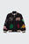 Bomber Jacket with Patchwork Motif