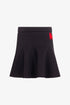 Neoprene Skirt With M Motif