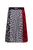 Logo Print Pleated Skirt