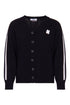 Knit Cardigan with Stripe