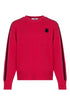 Sweater with Side Stripe - Pink