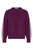 Knit Sweater with Stripe - Merlot