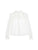 L/S Blouse W Ruffles - White