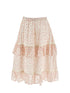 Philosophy Kids Small Rose Print Long Skirt – Cream Rose