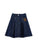 Denim Skirt With Philosophy Embroidered Motif