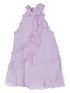 Georgette Party Dress - Lilac